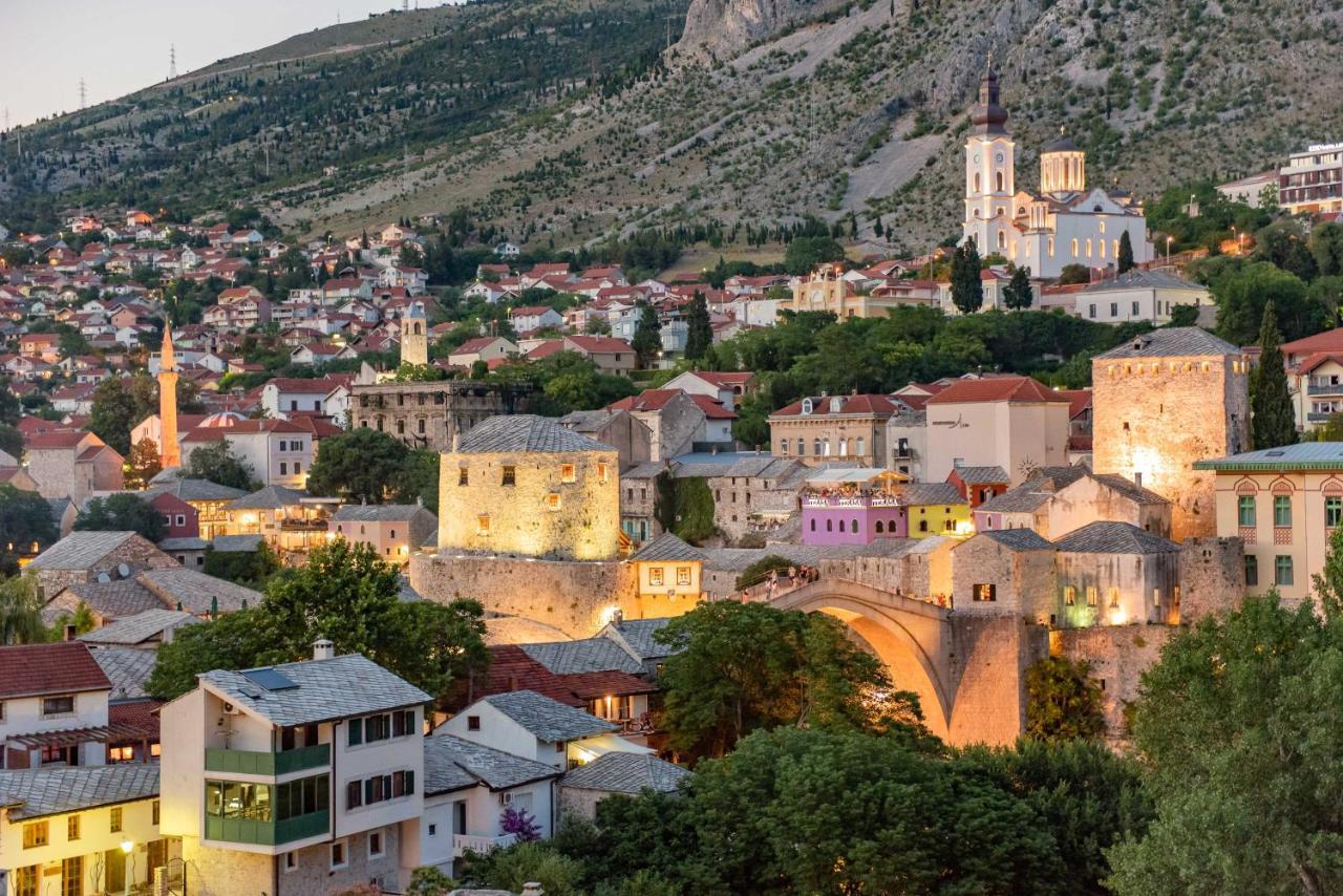 Sky Penthouse Old Bridge With Sauna And Jacuzzi Mostar Exterior photo