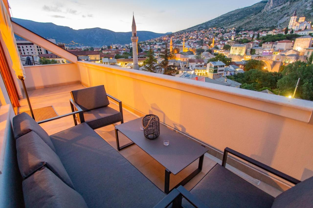 Sky Penthouse Old Bridge With Sauna And Jacuzzi Mostar Exterior photo